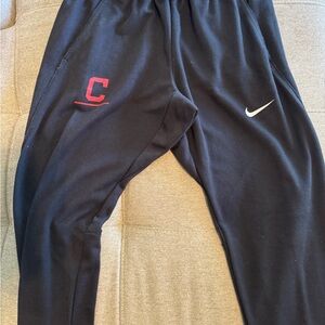 Nike Black Tapered Sweatpants